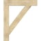 Ekena Millwork Traditional Block Rough Sawn Bracket, Douglas Fir, 6"W x 38"D x 46"H BKT06X38X46TRA05RDF - alternate 2